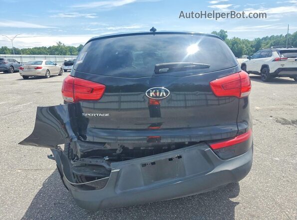 KNDPB3ACXG7869497 2016 KIA SPORTAGE Black Widok z tyłu