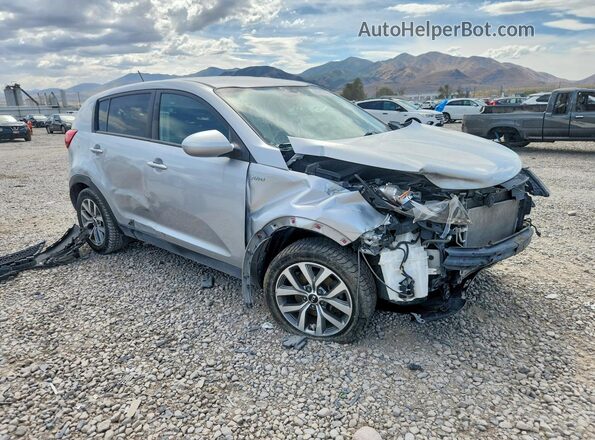 KNDPBCAC0G7801306 2016 KIA SPORTAGE Silver Передня права чверть