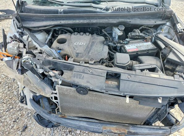 KNDPBCAC0G7801306 2016 KIA SPORTAGE Silver Вид підкапотного простору