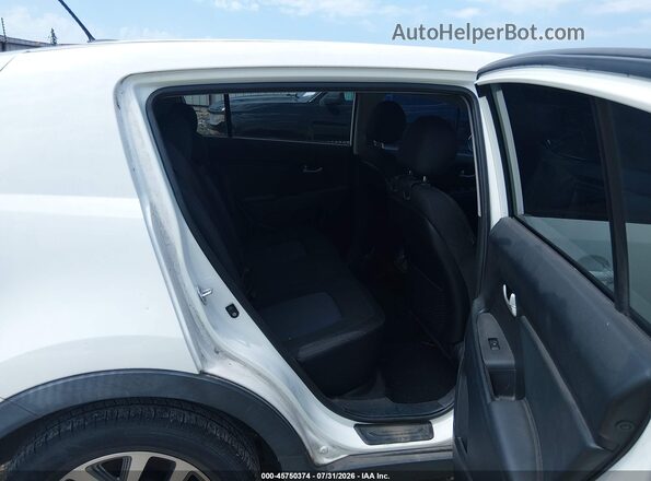 KNDPBCAC0G7873557 2016 KIA SPORTAGE White VIN sticker view