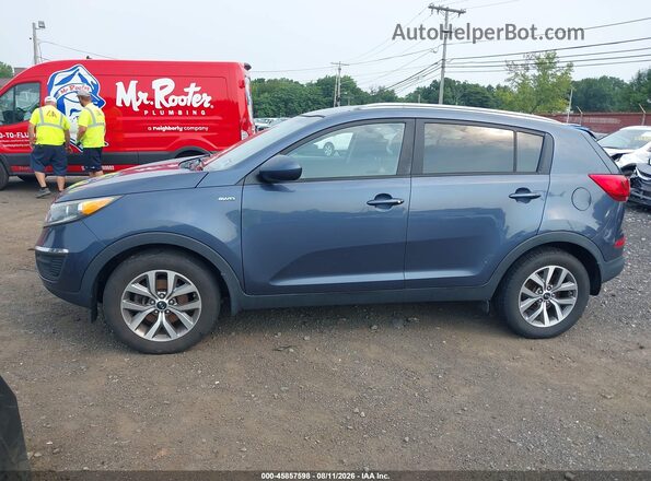 KNDPBCAC0G7873705 2016 KIA SPORTAGE Blue Widok wnętrza 360 stopni