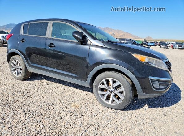 KNDPBCAC0G7875793 2016 KIA SPORTAGE Black Вид салону спереду