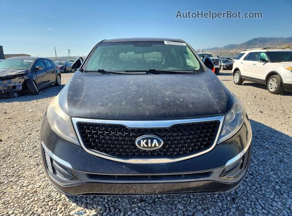 KNDPBCAC0G7875793 2016 KIA SPORTAGE Black Вид панелі приладів