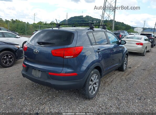 KNDPBCAC0G7878421 2016 KIA SPORTAGE Blue Задня права чверть