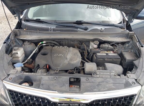 KNDPBCAC0G7878421 2016 KIA SPORTAGE Blue Вид ззаду