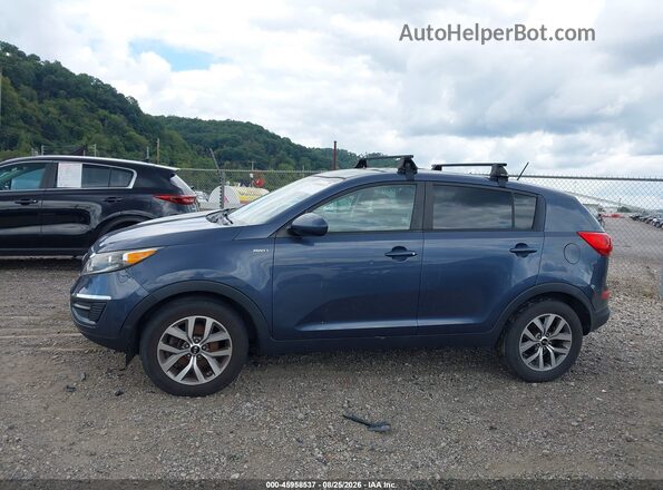 KNDPBCAC0G7878421 2016 KIA SPORTAGE Blue Панорамний вид салону 360°