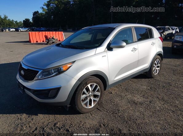 KNDPBCAC0G7878581 2016 KIA SPORTAGE Silver Front left