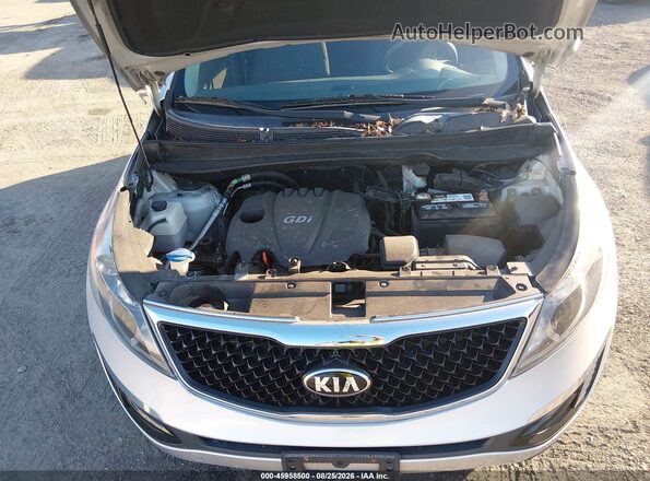 KNDPBCAC0G7878581 2016 KIA SPORTAGE Silver Rear view