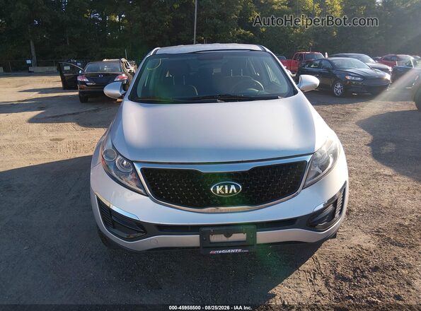 KNDPBCAC0G7878581 2016 KIA SPORTAGE Silver Instrument cluster view