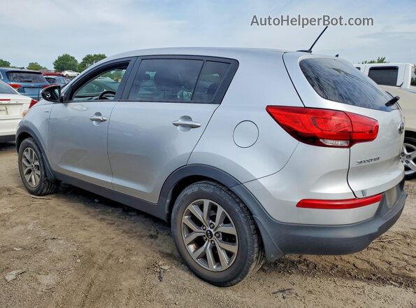 KNDPBCAC1G7810726 2016 KIA SPORTAGE Silver Rear left