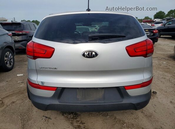 KNDPBCAC1G7810726 2016 KIA SPORTAGE Silver Rear view