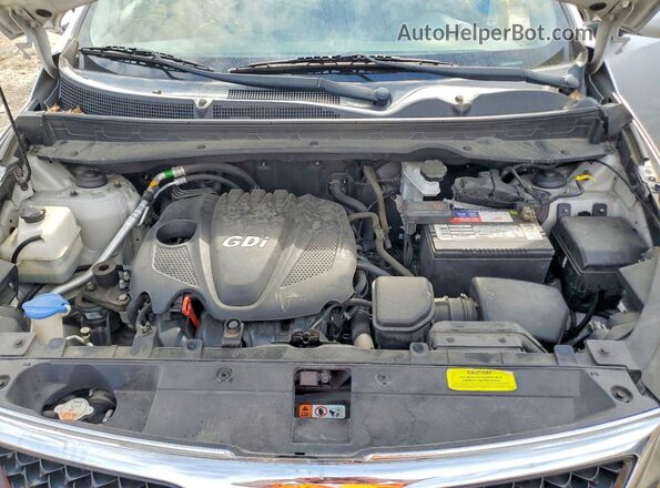 KNDPBCAC1G7810726 2016 KIA SPORTAGE Silver Engine compartment view