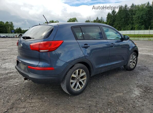 KNDPBCAC1G7817885 2016 KIA SPORTAGE Синий Задняя правая четверть