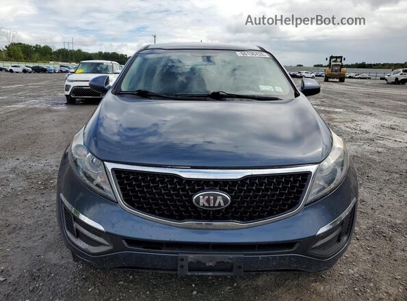 KNDPBCAC1G7817885 2016 KIA SPORTAGE Синий Вид спереди