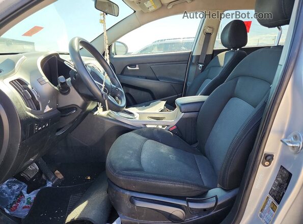 KNDPBCAC1G7865788 2016 KIA SPORTAGE Silver Widok wnętrza z przodu