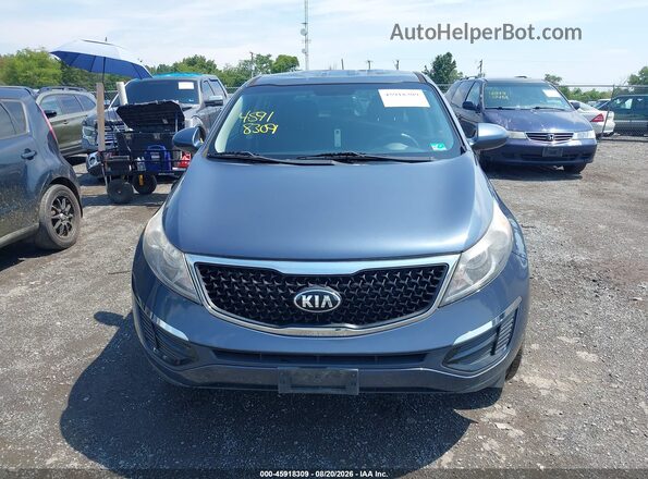 KNDPBCAC1G7872966 2016 KIA SPORTAGE Blue Սարքավորումների վահանակի տեսք