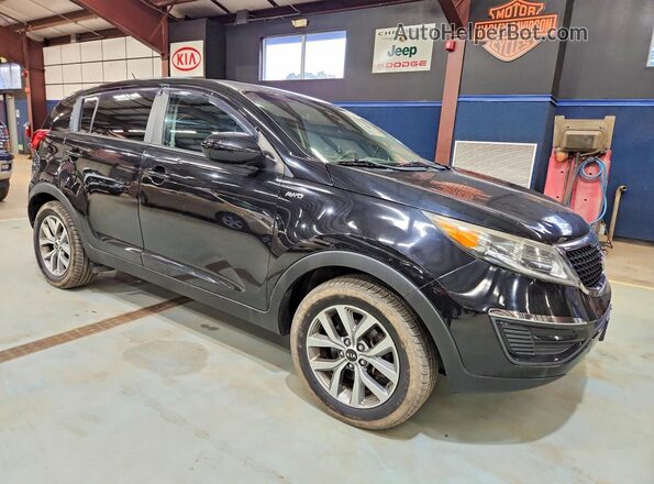 KNDPBCAC3G7806354 2016 KIA SPORTAGE Black Առջևի աջ