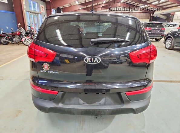 KNDPBCAC3G7806354 2016 KIA SPORTAGE Black Հետևի տեսք