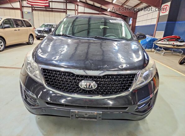 KNDPBCAC3G7806354 2016 KIA SPORTAGE Black Դիմացի տեսք