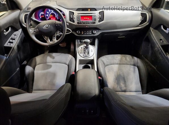 KNDPBCAC3G7806354 2016 KIA SPORTAGE Black Առջևի վահանակի տեսք