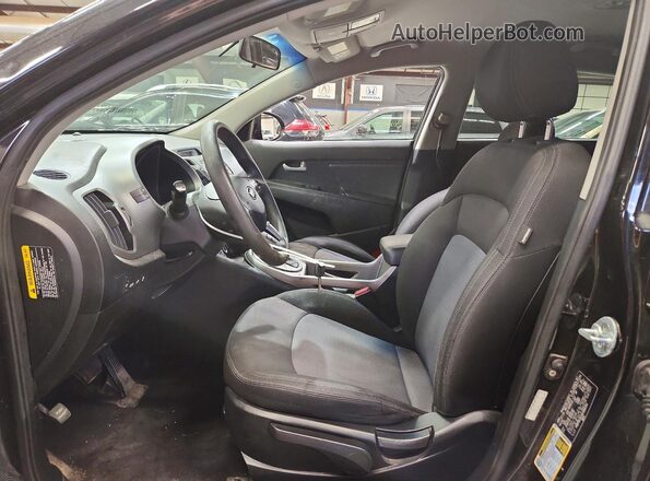 KNDPBCAC3G7806354 2016 KIA SPORTAGE Black Սալոնի դիմացի տեսք