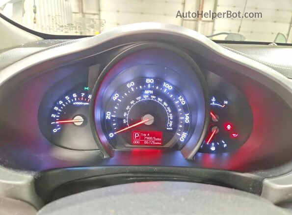KNDPBCAC5G7874154 2016 KIA SPORTAGE White Instrument cluster view