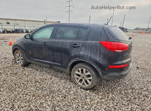 KNDPBCAC6G7850560 2016 KIA SPORTAGE Black Trasero izquierdo