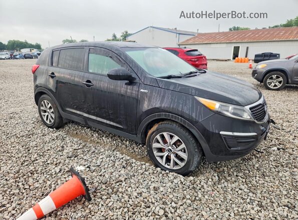 KNDPBCAC6G7850560 2016 KIA SPORTAGE Black Delantero derecho