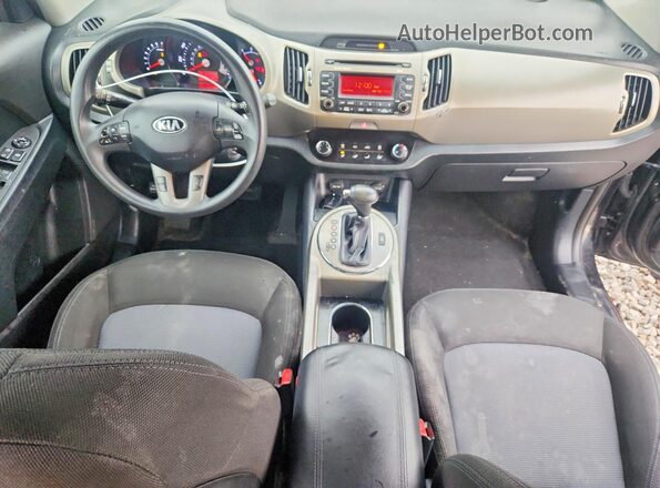 KNDPBCAC6G7850560 2016 KIA SPORTAGE Black Vista del salpicadero