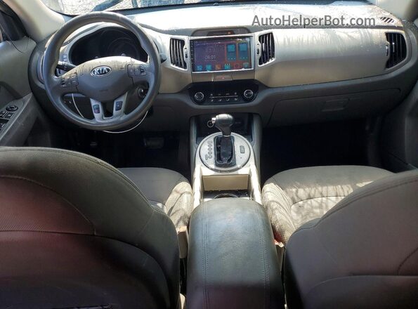 KNDPBCAC6G7869996 2016 KIA SPORTAGE Black Widok deski rozdzielczej