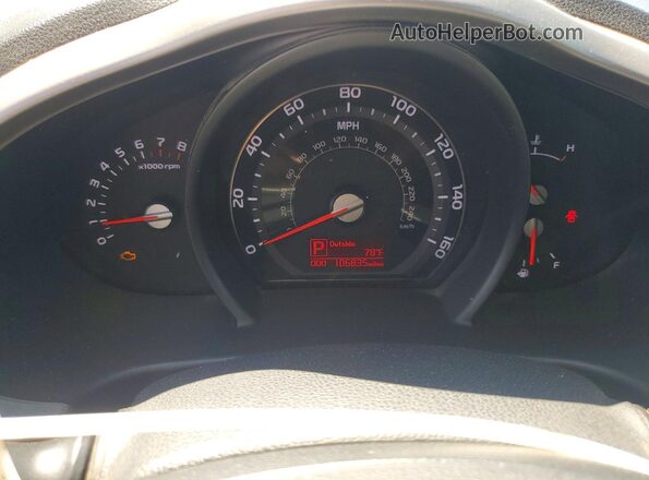 KNDPBCAC9G7824714 2016 KIA SPORTAGE White Vista del cuadro de instrumentos