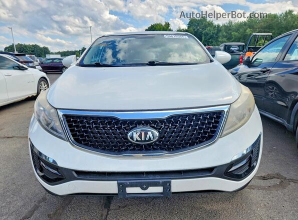 KNDPBCAC9G7854327 2016 KIA SPORTAGE White Widok z przodu