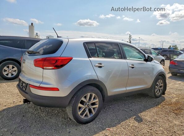 KNDPBCAC9G7867529 2016 KIA SPORTAGE Silver Rear right