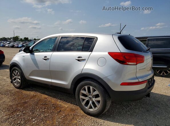 KNDPBCAC9G7867529 2016 KIA SPORTAGE Silver Rear left