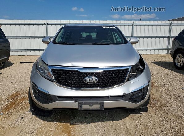 KNDPBCAC9G7867529 2016 KIA SPORTAGE Silver Front view