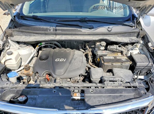 KNDPBCAC9G7867529 2016 KIA SPORTAGE Silver Engine compartment view