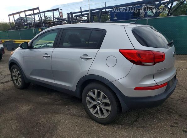 KNDPBCAC9G7869104 2016 KIA SPORTAGE Silver Trasero izquierdo