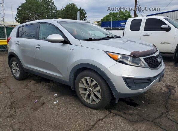KNDPBCAC9G7869104 2016 KIA SPORTAGE Silver Delantero derecho