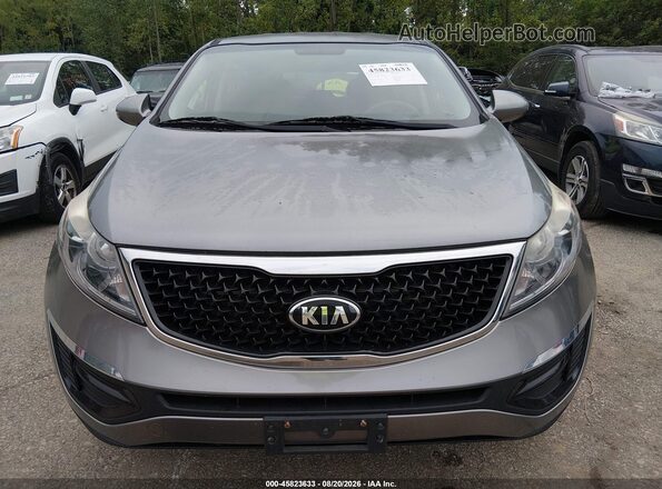 KNDPBCACXG7838606 2016 KIA SPORTAGE Gray Vista del cuadro de instrumentos