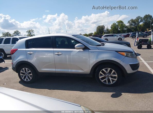 KNDPBCACXG7848472 2016 KIA SPORTAGE Silver უკანა სალონის ხედი