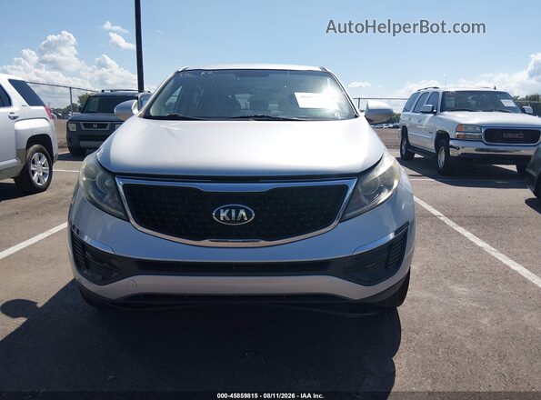 KNDPBCACXG7848472 2016 KIA SPORTAGE Silver ხელსაწყოთა პანელის ხედი