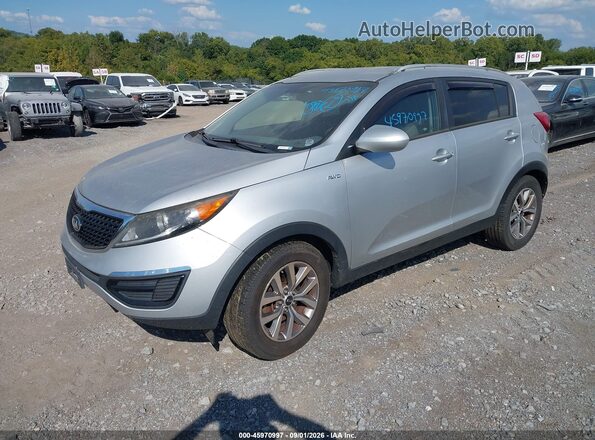 KNDPBCACXG7869404 2016 KIA SPORTAGE Silver Front left