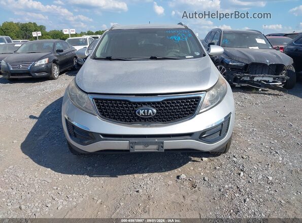 KNDPBCACXG7869404 2016 KIA SPORTAGE Silver Front view