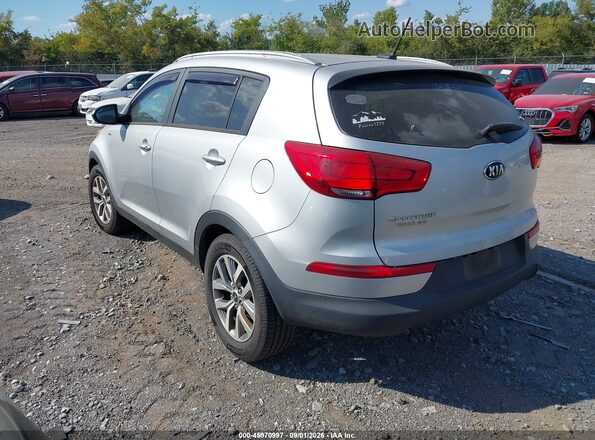 KNDPBCACXG7869404 2016 KIA SPORTAGE Silver Rear left