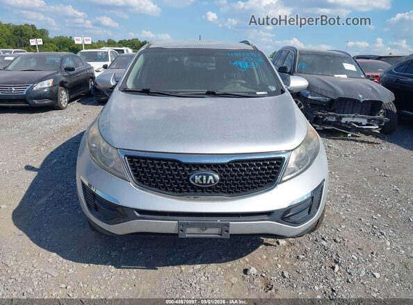 KNDPBCACXG7869404 2016 KIA SPORTAGE Silver Instrument cluster view