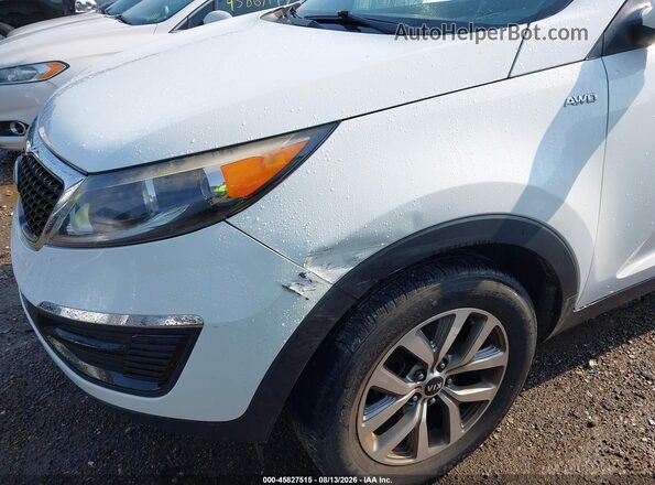 KNDPBCACXG7880404 2016 KIA SPORTAGE White Vista frontal