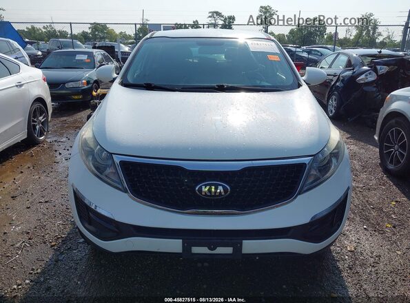 KNDPBCACXG7880404 2016 KIA SPORTAGE White Vista del cuadro de instrumentos