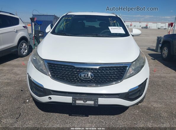 KNDPC3AC0G7847652 2016 KIA SPORTAGE White Դիմացի տեսք