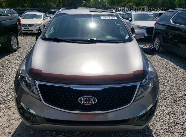 KNDPC3AC4G7874921 2016 KIA SPORTAGE Gray Դիմացի տեսք