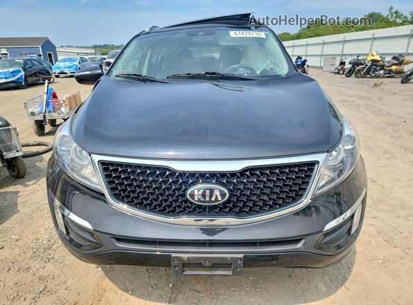 KNDPC3AC5G7878668 2016 KIA SPORTAGE Black Вид спереду